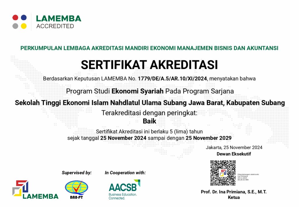 STEINU Subang Raih Peringkat Baik Dari LAMEMBA, Ketua : Alhamdulillah, Mari Kita Realisasikan Dengan Peningkatan Kinerja